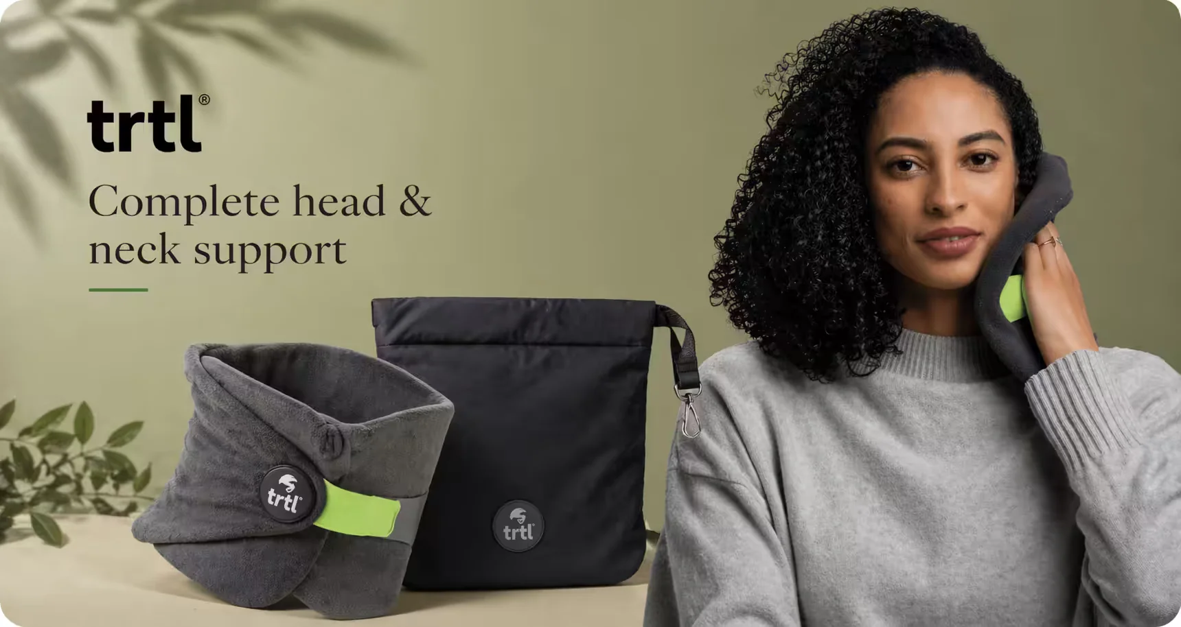 TRTL Travel ecommerce campaign and brand creative